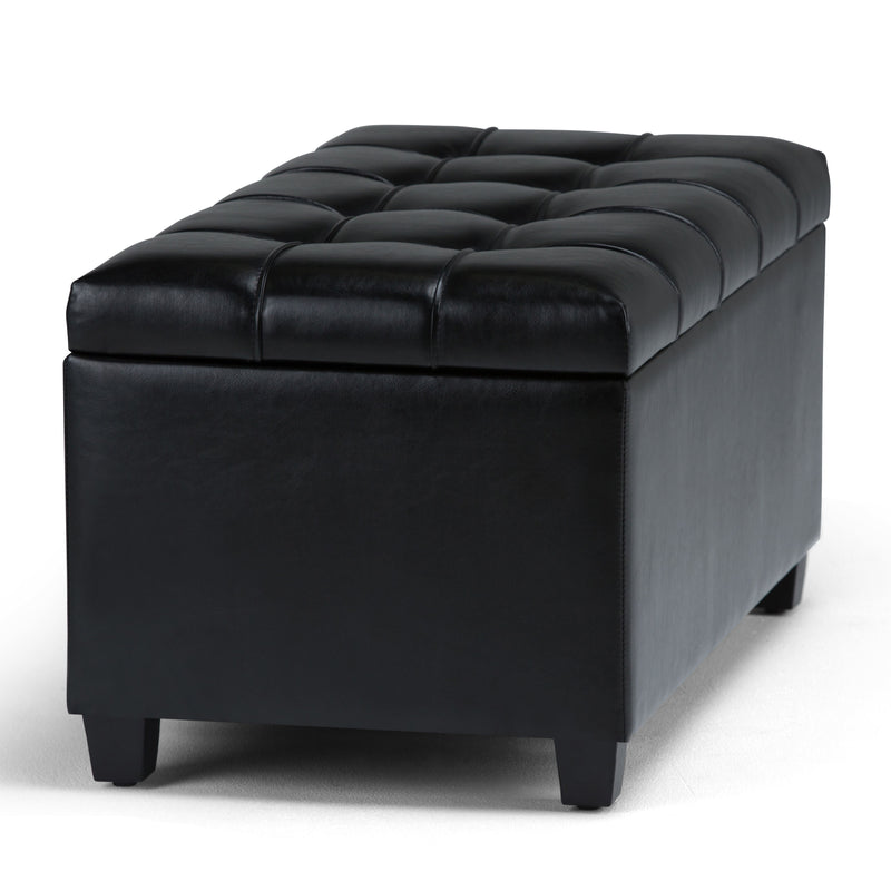 Sienna - Upholstered Storage Ottoman Bench