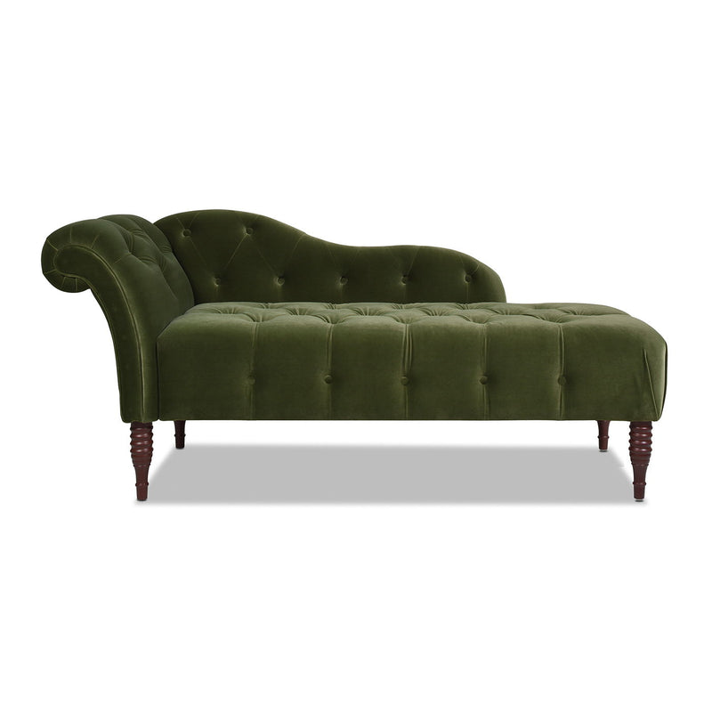 Samuel - Tufted Roll Arm Chaise Lounge