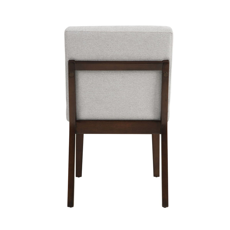 Edwyn - Linen Side Chair (Set of 2) - Gray