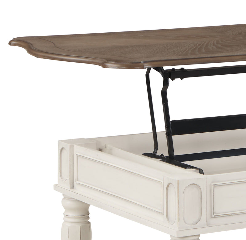 Florian - Coffee Table With Lift Top - Antique White