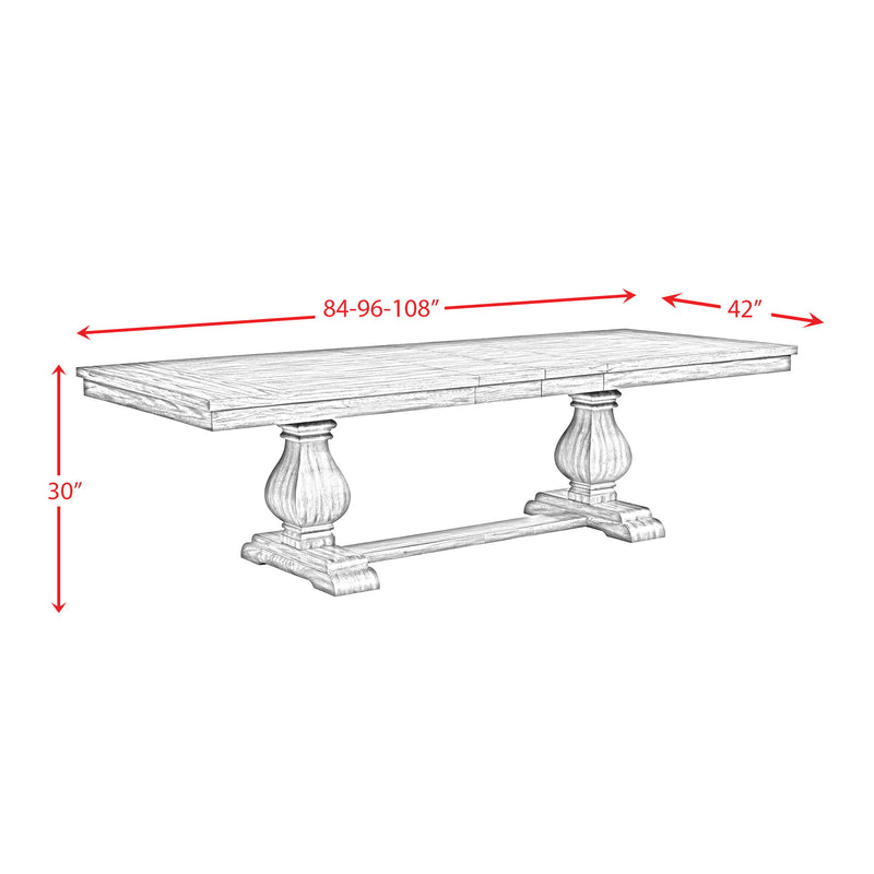 Gramercy - Rectangle Standard Height Dining Table - Chocolate