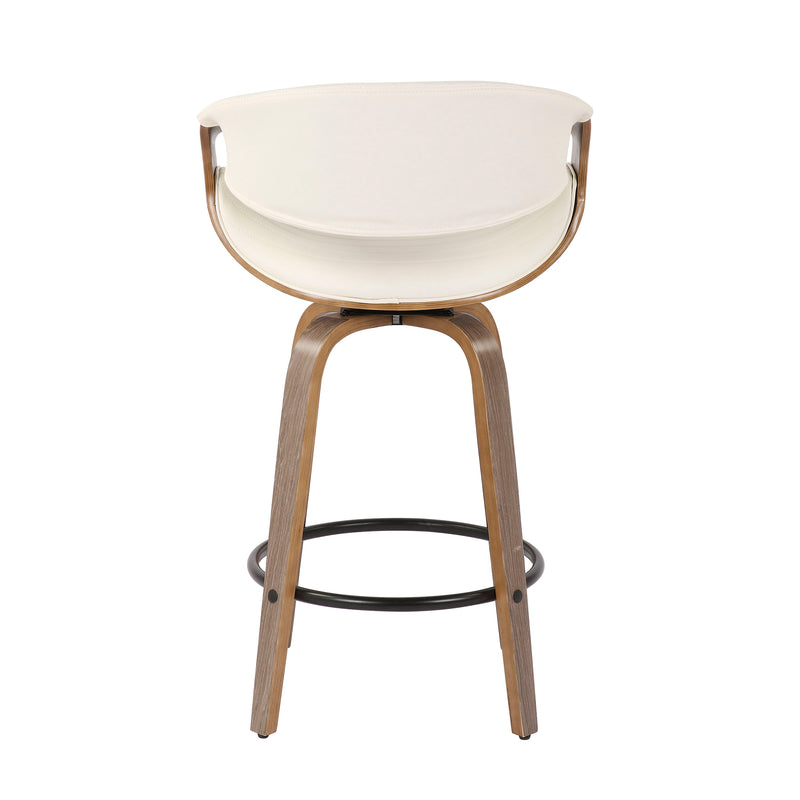 Symphony - Mid Century Modern Counter Stool (Set of 2)