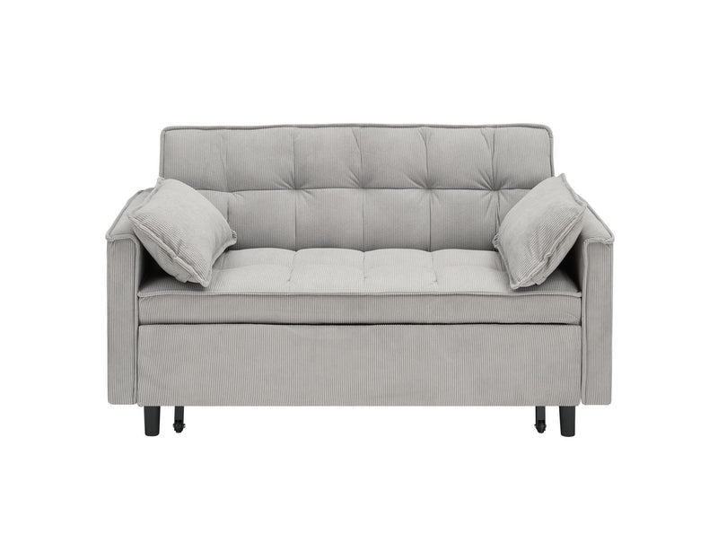 Two-Seat Casual Sofa With Pull Out Bed, Living Room Furniture