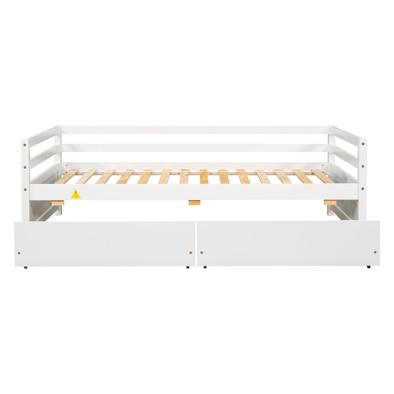 Daybed with two Storage Drawers ,White(Old SKU:W50450915)