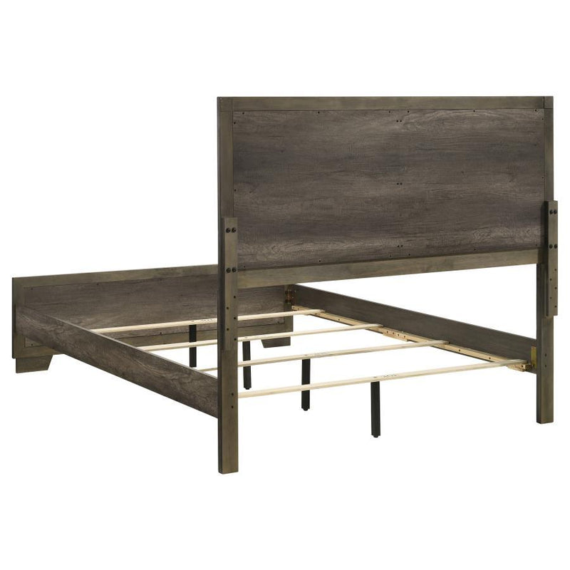 Janine - Wood Panel Bed