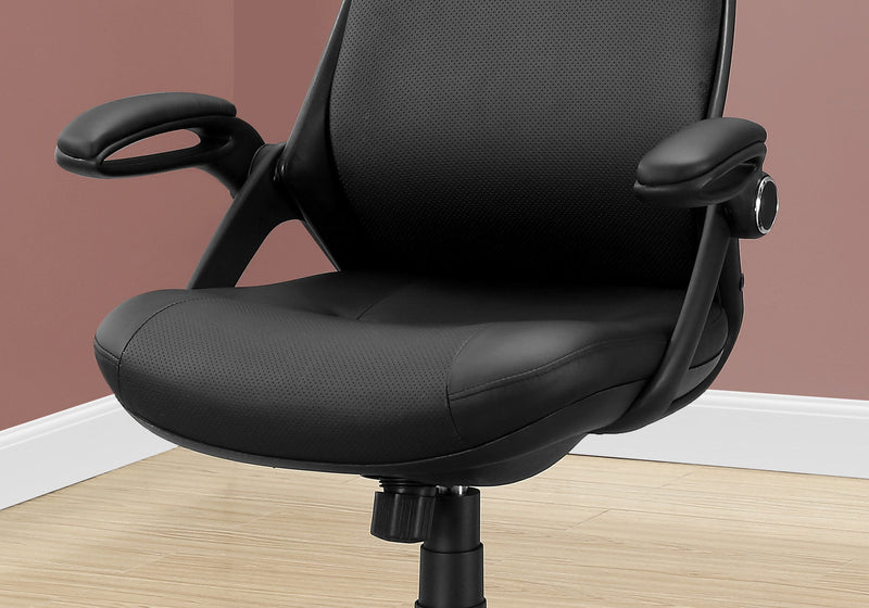 Office Chair, Adjustable Height, Swivel, Ergonomic, Armrests, Contemporary & Modern