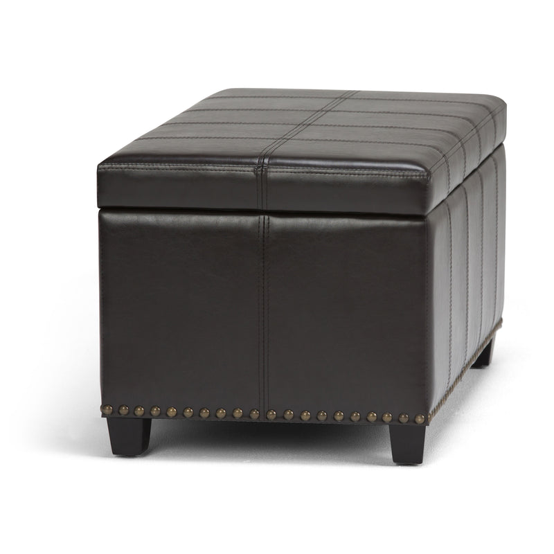 Amelia - Transitional Storage Ottoman Bench