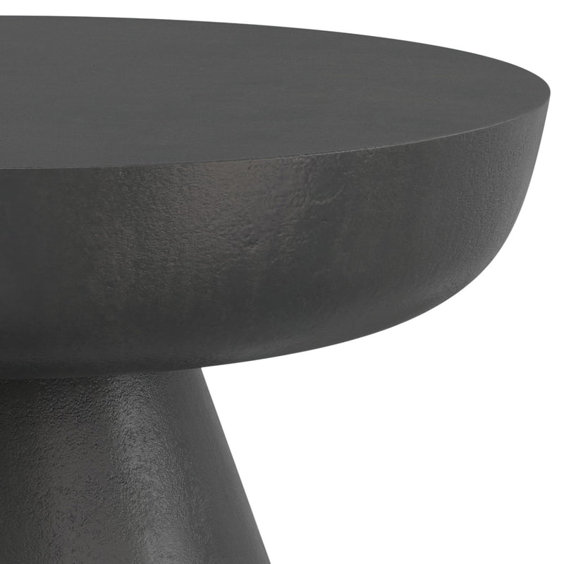 Charmaine - Cast Aluminum Coffee Table - Black