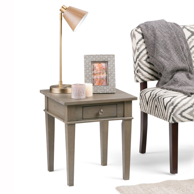 Carlton - End Table - Farmhouse Gray