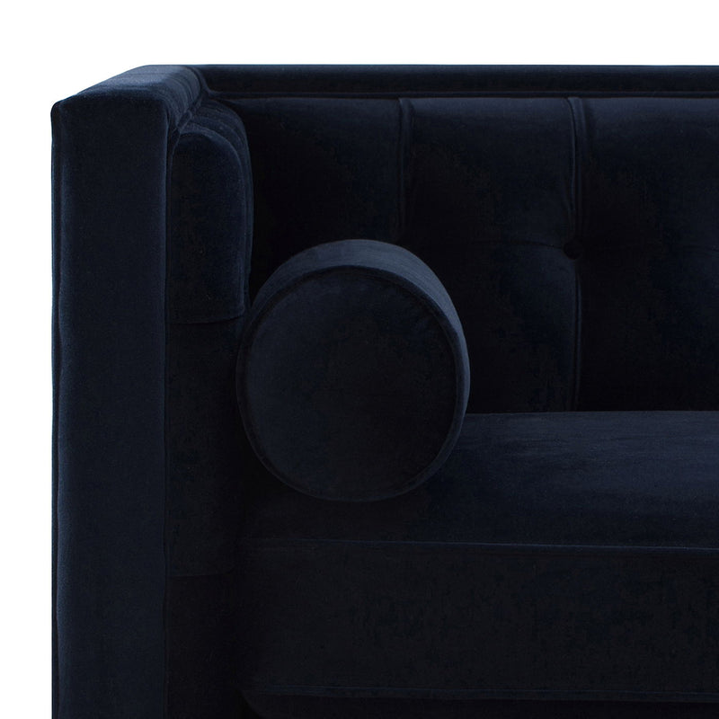 Jack - Modern Tuxedo Tufted Sofa