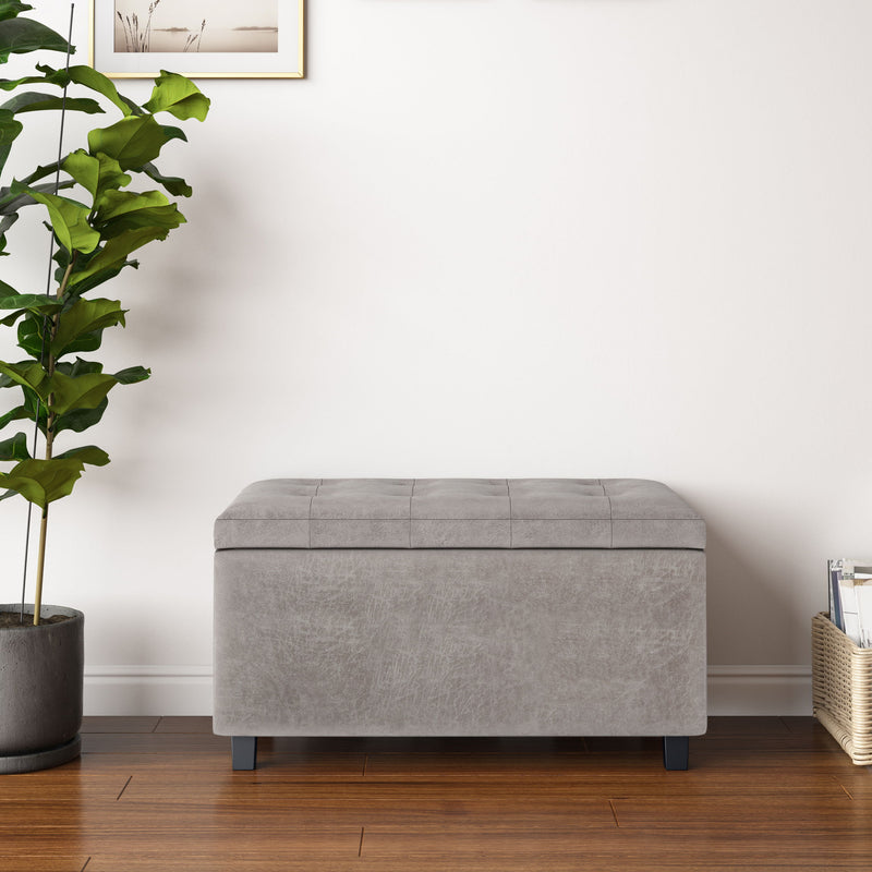 Cosmopolitan - Upholstered Storage Ottoman