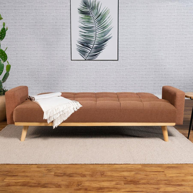 Kourtney - Upholstered Tufted Convertible Sofa Bed