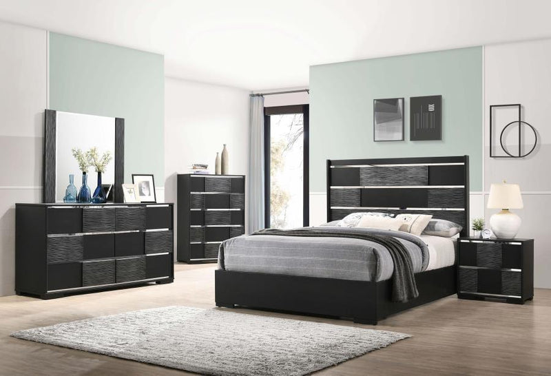 Blacktoft - 5-Drawer Bedroom Chest - Black