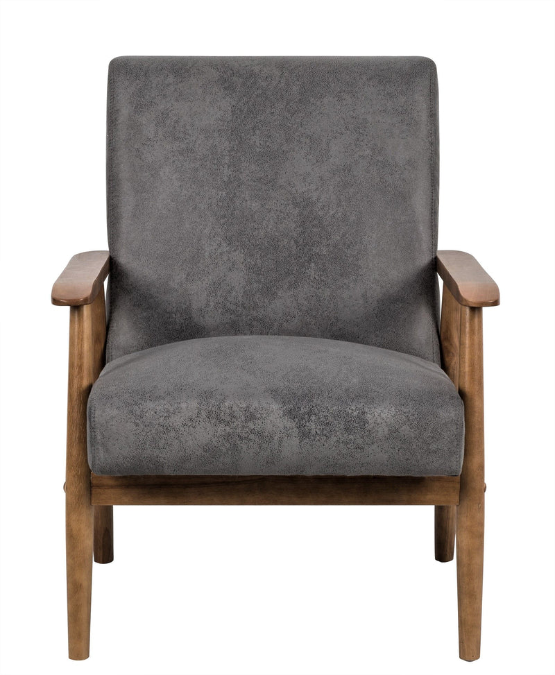 Wide Classic Mid-Century Modern Arm Chair