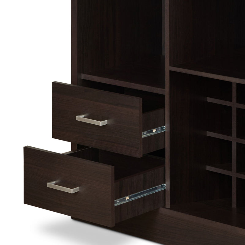 Hazen - Wine Cabinet III - Espresso