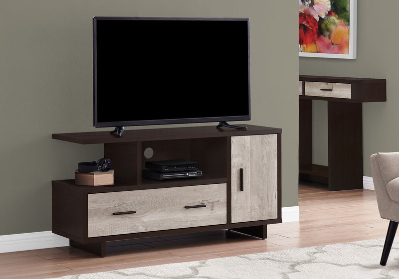 TV Stand, Console, Media Entertainment Center, Storage Cabinet, Drawers, Contemporary & Modern