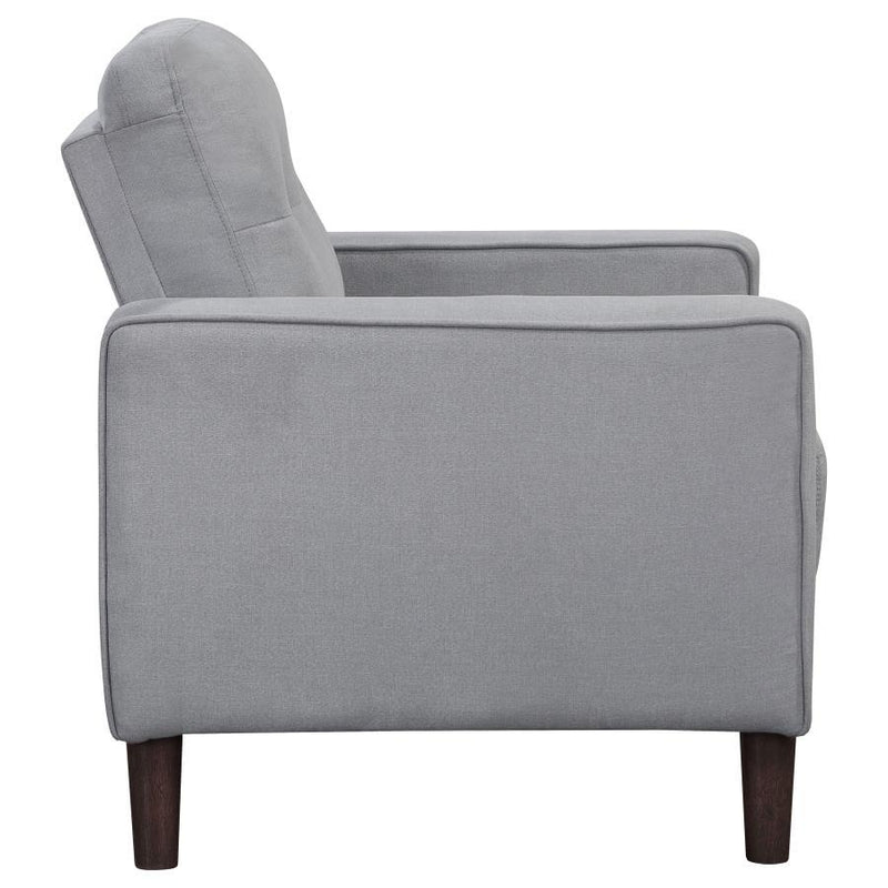 Bowen - Upholstered Track Arm Tufted Accent Chair