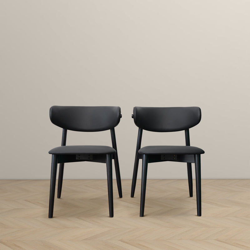 Korb - Dining Chair (Set of 2) - Black