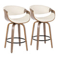 Symphony - Mid Century Modern Counter Stool (Set of 2)