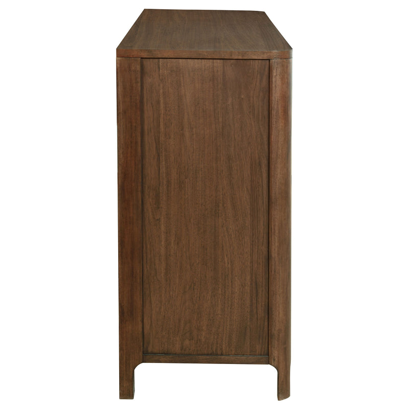 Maderia - 8-Drawer Dresser Cabinet - Walnut