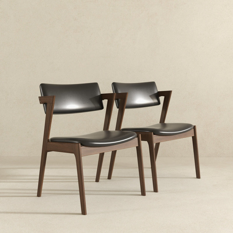 Edwin - Mid-Century Modern Dining Chair (Set of 2)