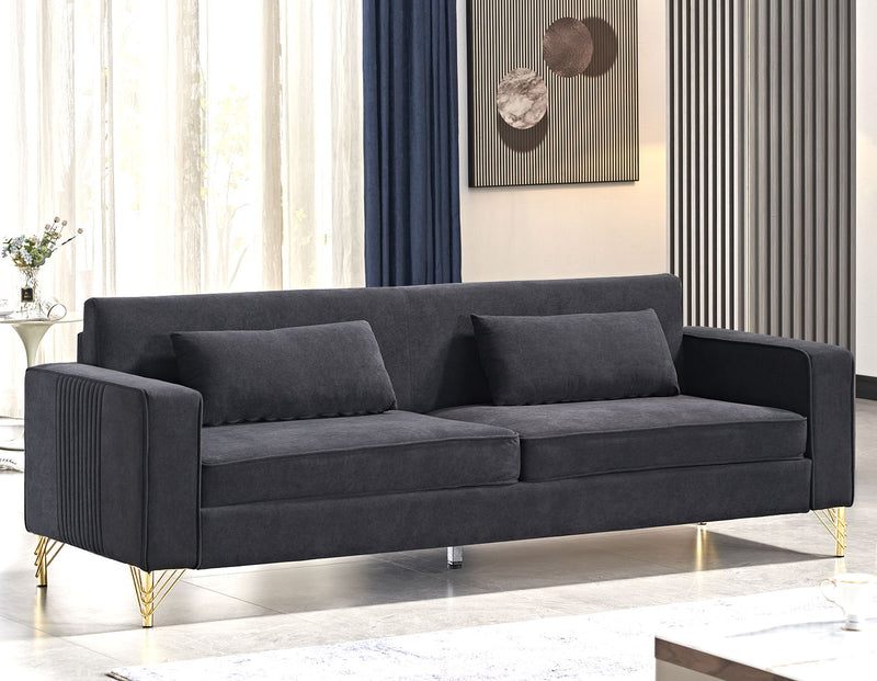 Aesthetic 3 Seater Couch With Classic Modern Appeal And Luxurious Soft Comfort