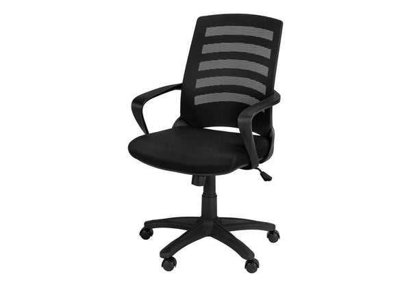 Office Chair, Adjustable Height, Swivel, Ergonomic, Armrests