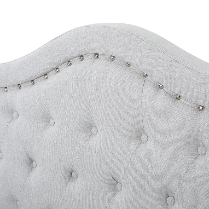 VIRGIL FULLY UPHOLSTERED QUEEN SIZED BED