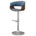 Sheldon - Upholstered Adjustable Swivel Bar Stool