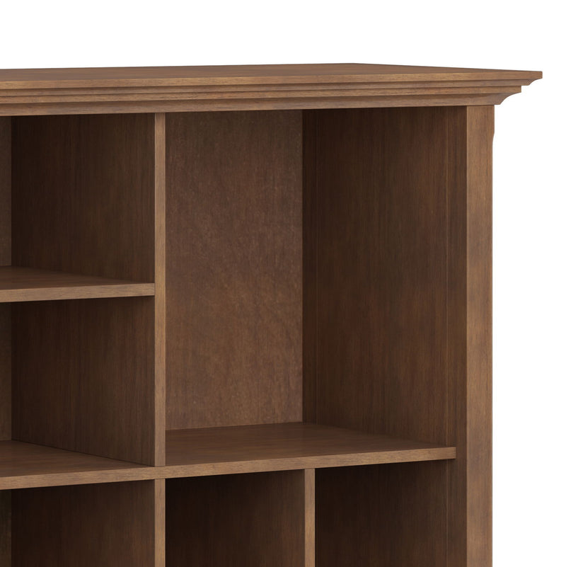 Amherst - Multi Cube Bookcase And Storage Unit - Rustic Natural Aged Brown