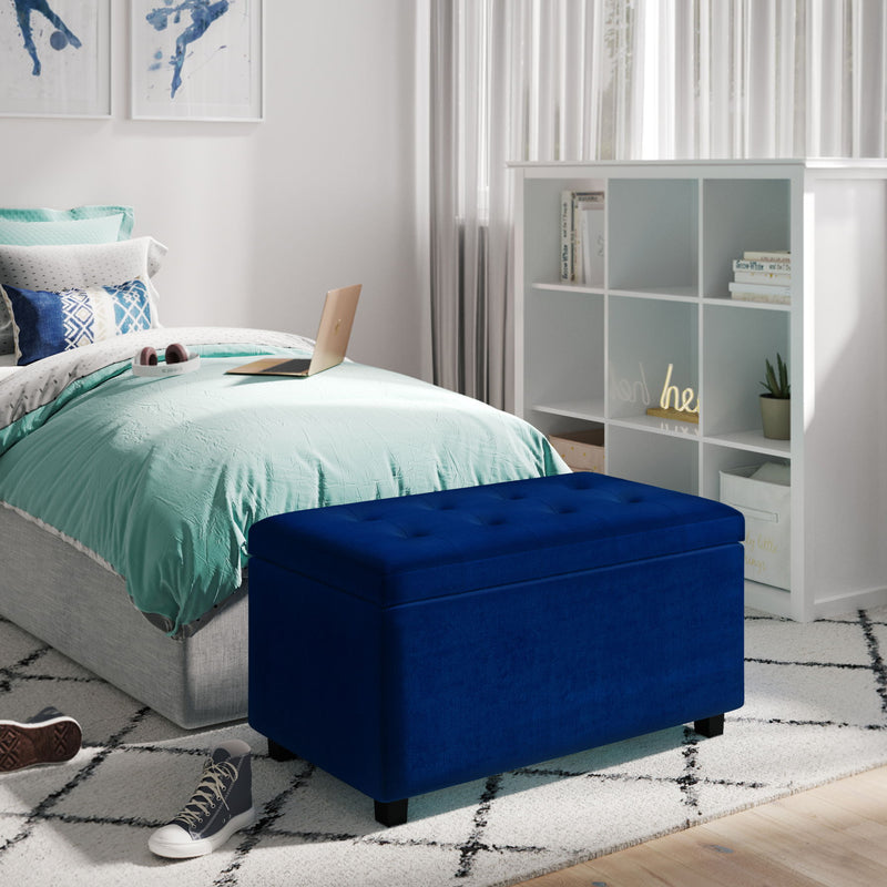 Cosmopolitan - Upholstered Storage Ottoman