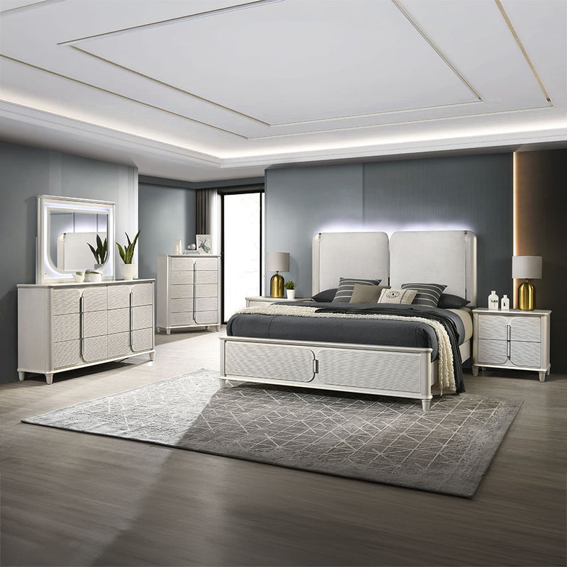 Laveda - Queen Bed With LED