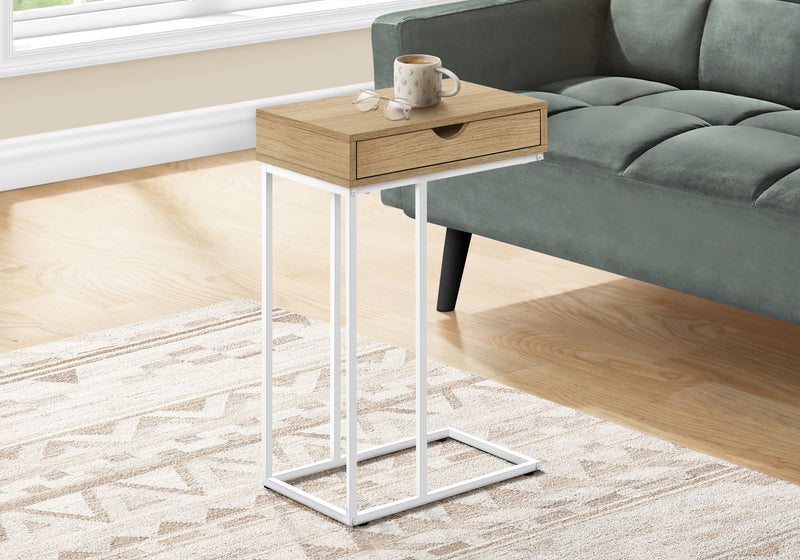 Accent Table, C - Shaped Contemporary & Modern Design