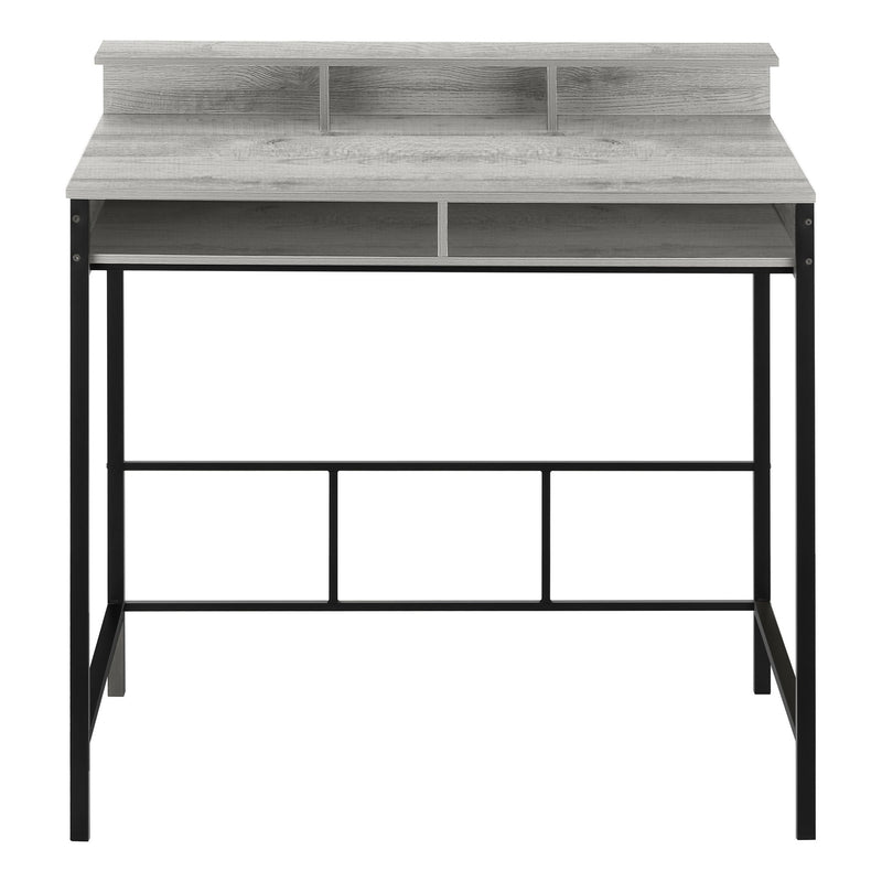 Computer Desk For Home Office, Standing, Storage Shelves, Laptop, Contemporary & Modern