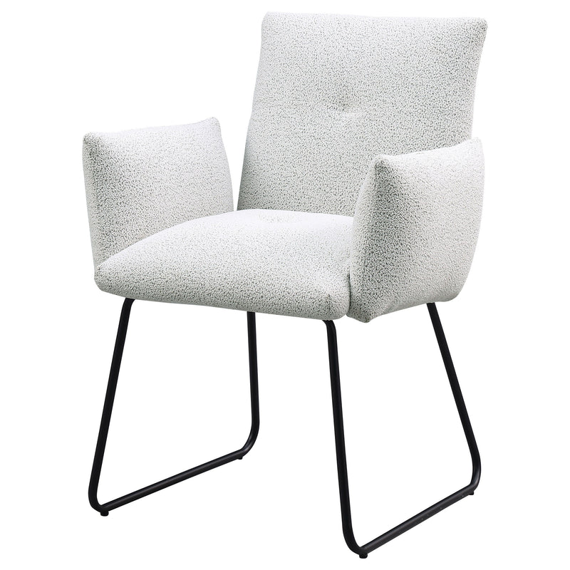 Ackland - Upholstered Dining Side Chair (Set of 2) - Light Gray