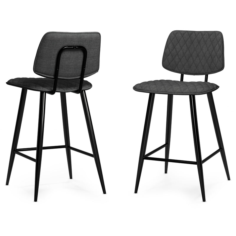 Raya - Upholstered Counter Height Stool (Set of 2)