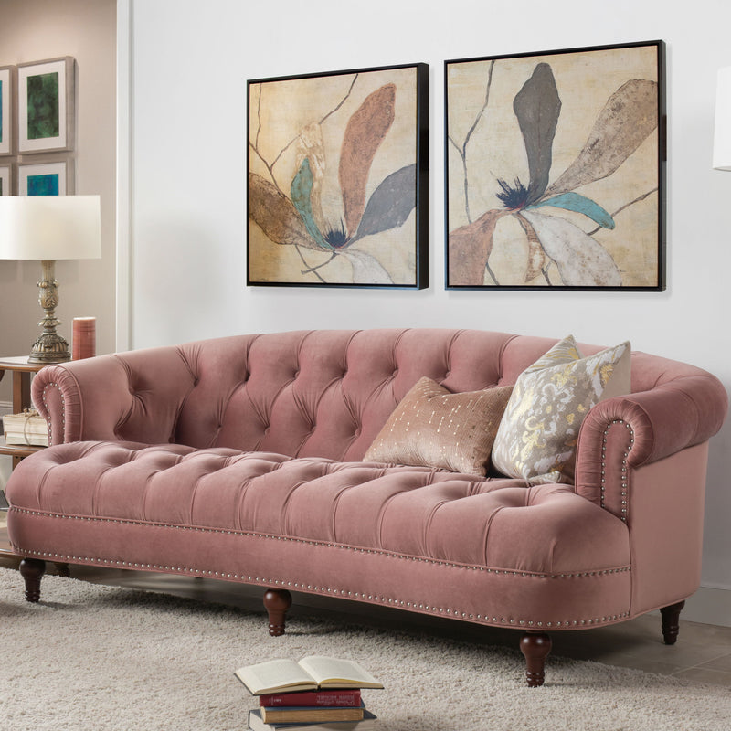 La Rosa - Victorian Chesterfield Tufted Sofa