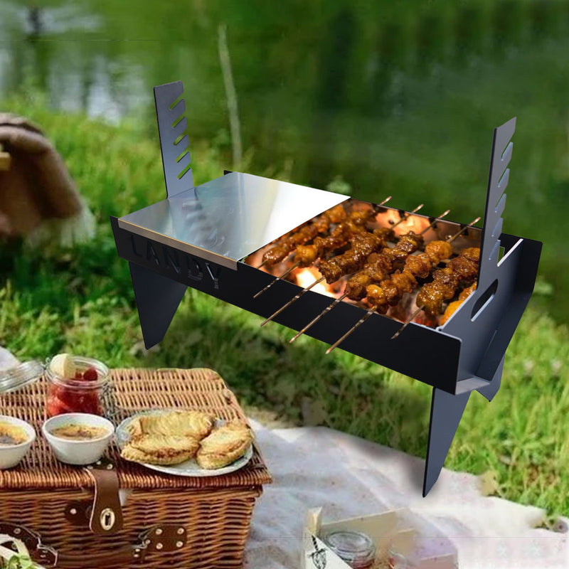 Barbecue Gear, Bbq, Barbecue Stove, Smart Grill, Fire - Black