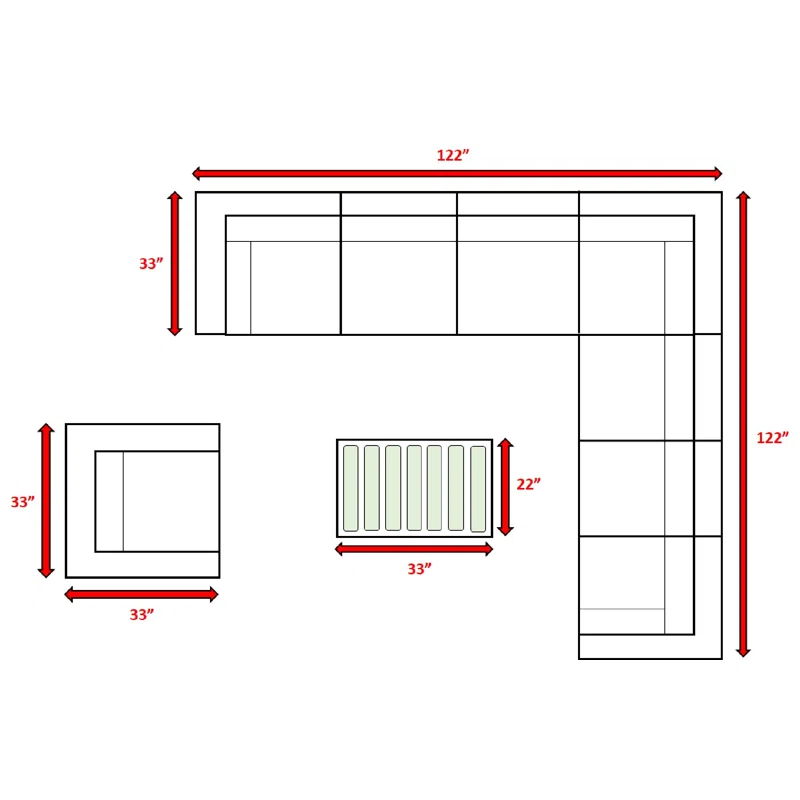 Sectional, Stylish Entertainment, Outdoor Living