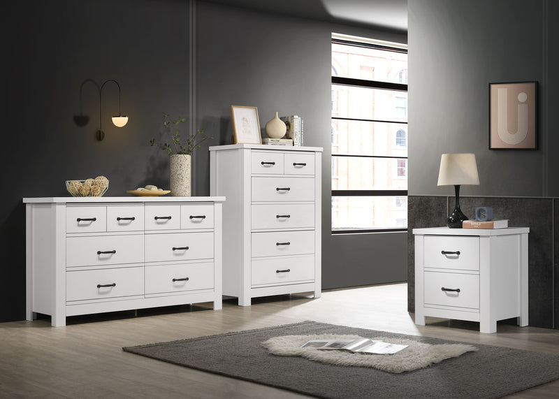 Cassini - 3 Piece Bedroom Set - White