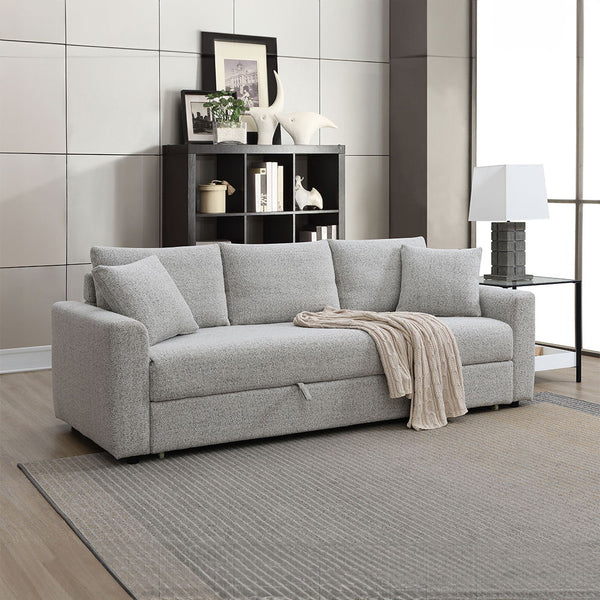 Connie - Sofa With Sleeper - Beige Boucle