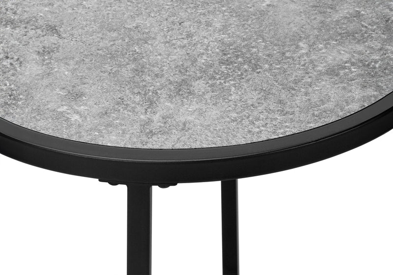 Round Accent Side Table, Contemporary & Modern