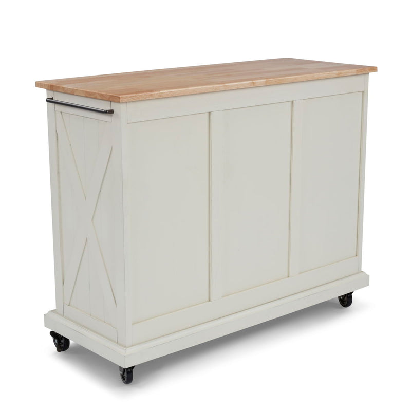 Bay Lodge - Kitchen Cart - White - 35.5"