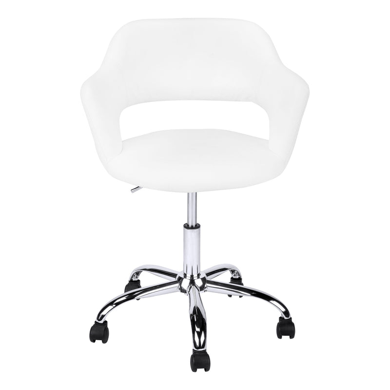 Office Chair, Adjustable Height, Swivel, Ergonomic, Armrests, Contemporary