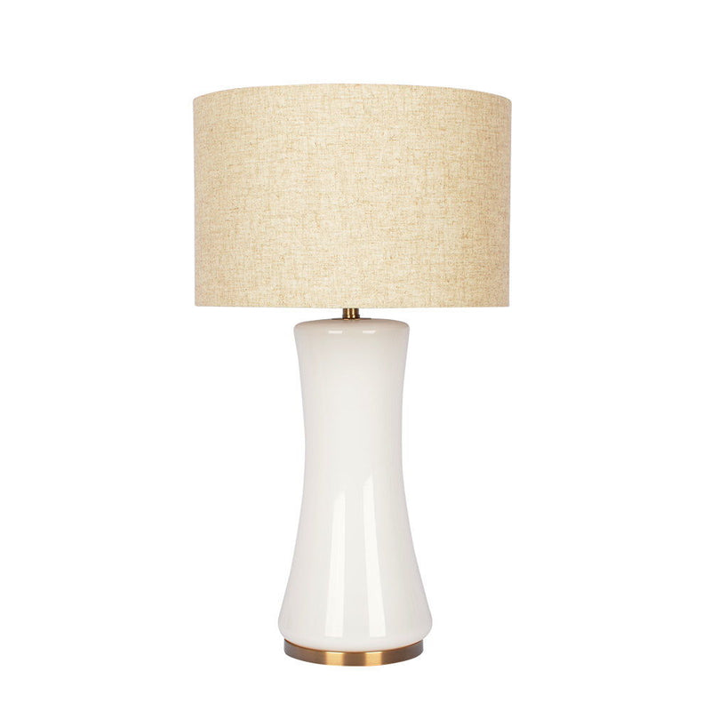 Cascade - Lamp Base Table Lamp - Beige / Gold / White