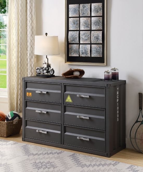 Cargo - Dresser - Gunmetal Finish