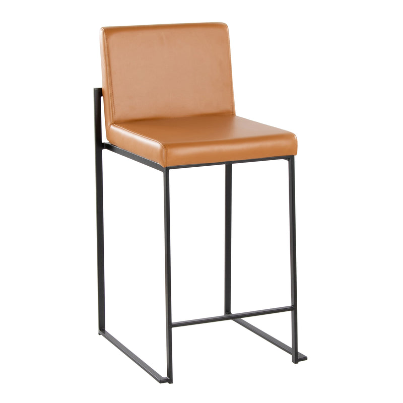 Fuji - Contemporary High Back Barstool Elegant Design