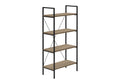 Bookshelf, Bookcase, 4 Tier, Office, Bedroom, Contemporary, Modern