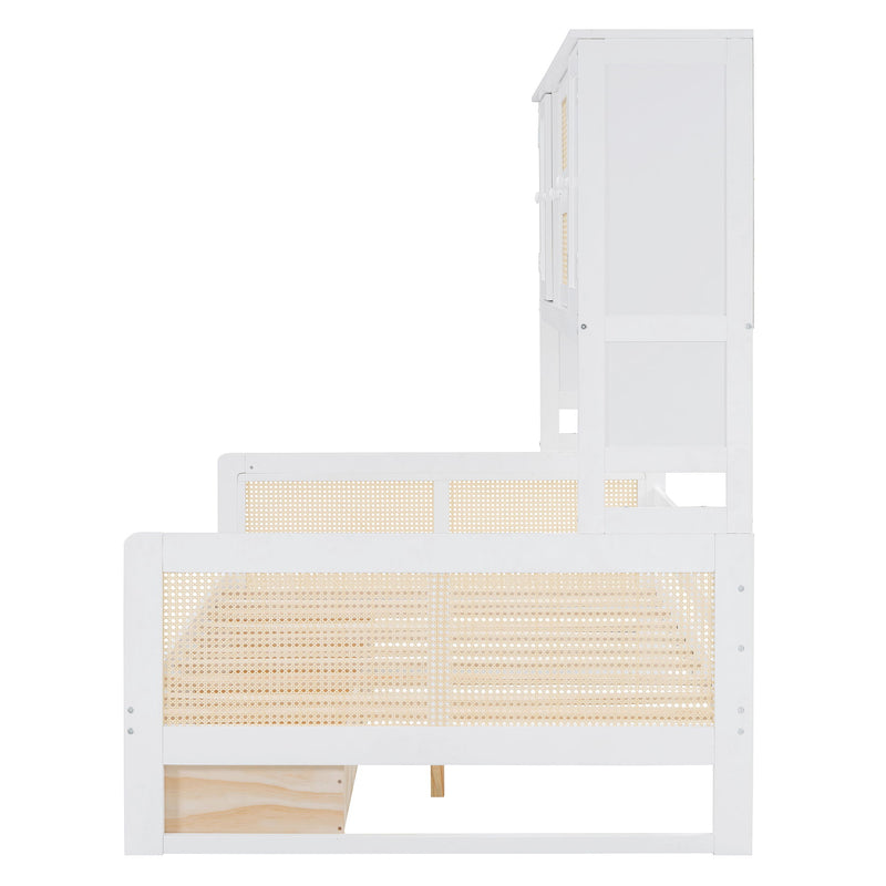 Daybed And All In One Cabinet And Shelf