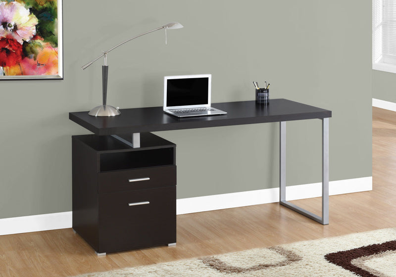 Computer Desk For Home Office, Laptop, Left Right Set - Up, Storage Drawers, Contemporary & Modern